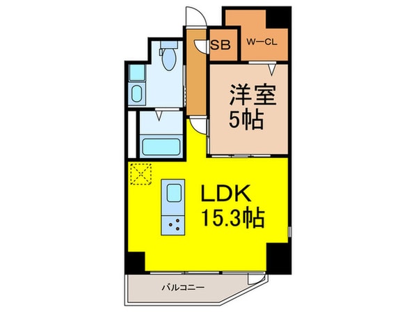 シュトラーレ神山町の物件間取画像